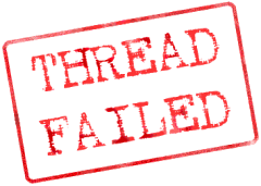 thread failed