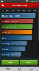 LG G Flex - Μενού