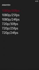Lumia 1320 - Menu