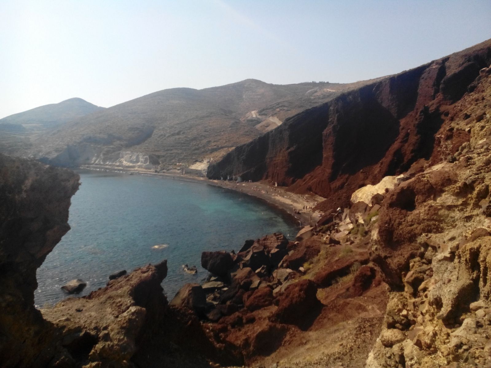 red beach