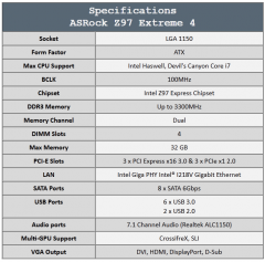 mobo specs