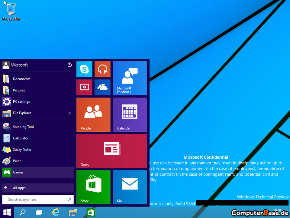 Windows 9 Leaks