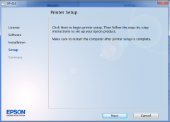 printer setup