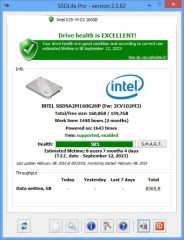 SSDLife INTEL SSDSA2M160 08.02.2015
