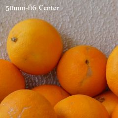 50mm F16 center