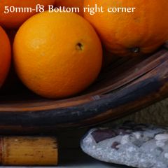 50mm F8 bottom right