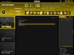 settings main