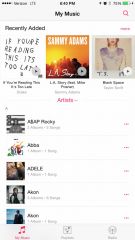 Music App για iOS 8.4