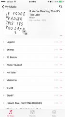 Music App για iOS 8.4