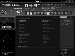 settings system status
