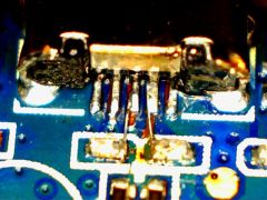 micro usb repair with lines