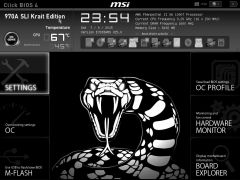970A BIOS main screen