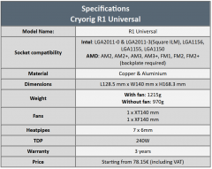 cooler specs