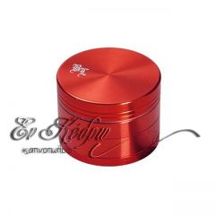 BL Al Grinder 4 part anodised Red enkedro