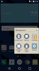 LG K8 - Mενού