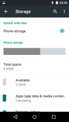 LG K7 - Menu