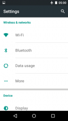 LG K7 - Menu