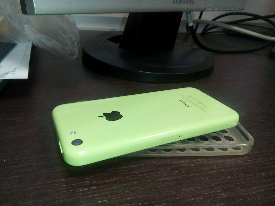 iphone 5c green