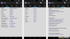 Huawei Honor 7 Lite - Temps - Sensors