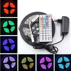 5M ROLL RGB + CONTROLLER RGB + POWER ASAPTER