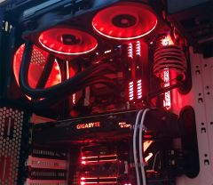 Enthoo pro M Special Edition Corsair H100i v2