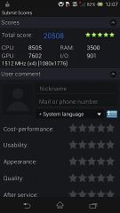 Sony Xperia Z UI