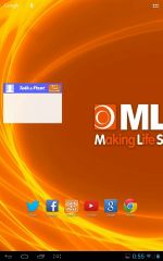 MLS IQTab King - Μενού