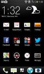 Desire 500 - Android Menu