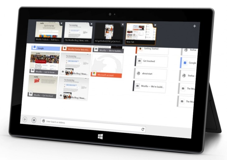 Διαθέσιμη η beta έκδοση του Firefox για συστήματα Windows 8.x με οθόνη αφής