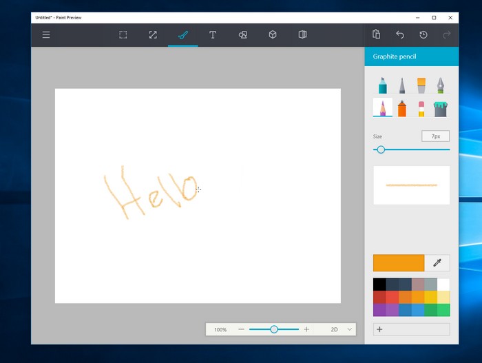 Ριζική ανανέωση για την εφαρμογή Paint των Windows