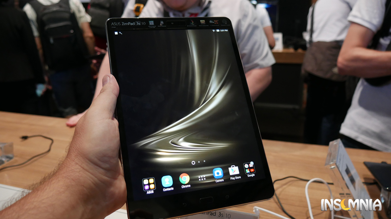 Επίσημο το ASUS ZenPad 3S 10 με 9,7 ιντσών οθόνη QXGA