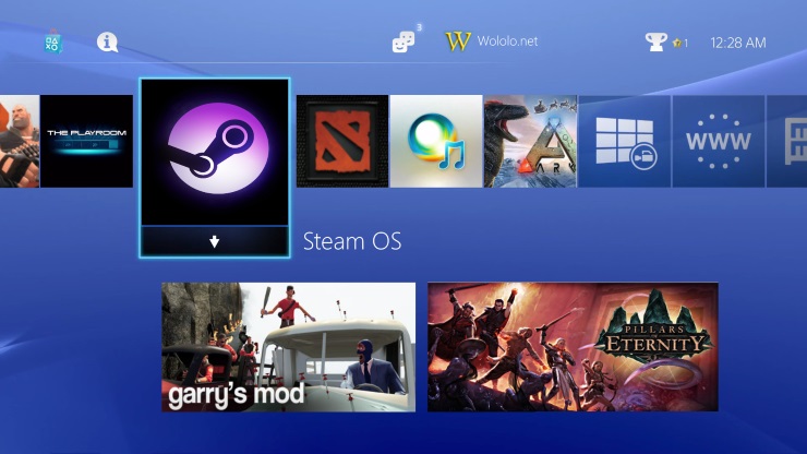 Developers εγκατέστησαν τίτλους του Steam στο PS4