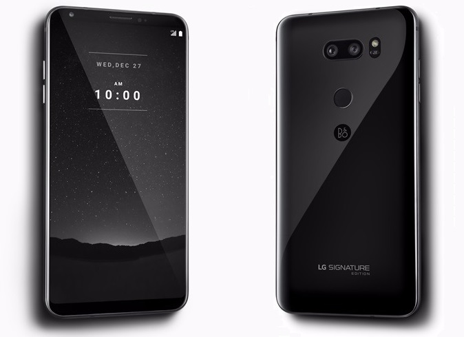 Η LG λανσάρισε V30 Signature Edition με κεραμική “πλάτη”, 6GB RAM και Android Oreo