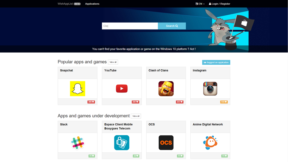 WishAppList: Ψηφίστε τις εφαρμογές που θέλετε στα Windows Mobile