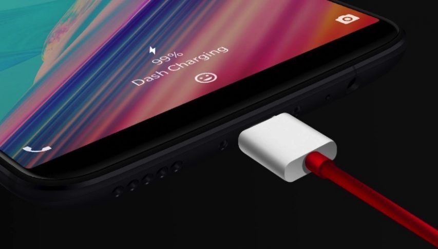 Διαφήμιση του OnePlus 5T για την υπεροχή του στην ταχεία φόρτιση