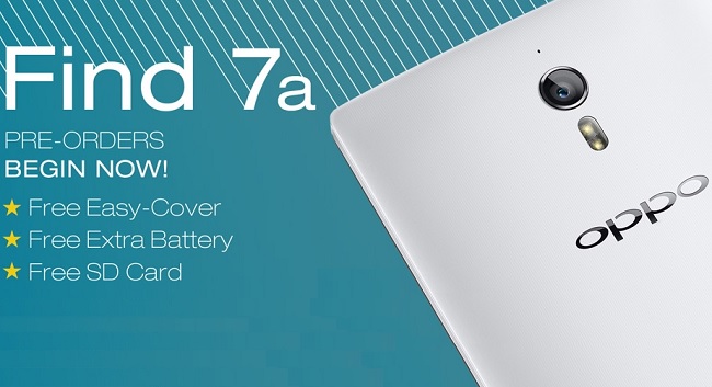 Οι προπαραγγελίες για το Oppo Find 7a ξεκίνησαν. €399 και με πολλά δώρα!