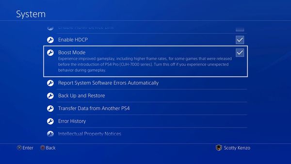 Το νέο firmware 4.50 φέρνει υποστήριξη εξωτερικών σκληρών δίσκων στο PS4 και boost mode στο PS4 Pro
