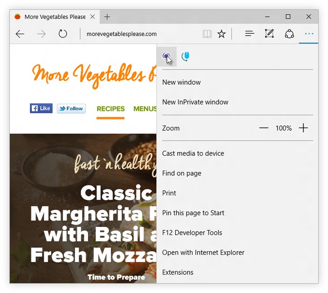 Τα extensions του Edge browser, κάνουν την πρώτη επίσημη εμφάνιση τους