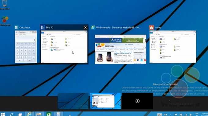 Δείτε "σε δράση" το Start Menu καθώς και τα Virtual Desktops των επερχόμενων Windows 9 [Ενημέρωση]