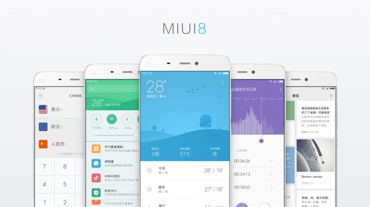 Πρώτη παρουσίαση του MIUI8 με έναρξη δοκιμαστικής κυκλοφορίας τον Ιούνιο
