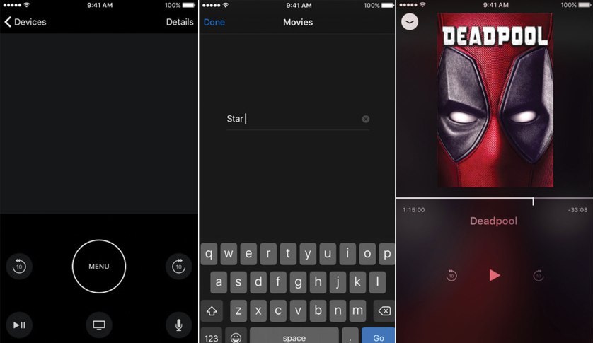 Το Apple TV Remote app μετατρέπει το iPhone σου σε τηλεχειριστήριο για συσκευές Apple TV