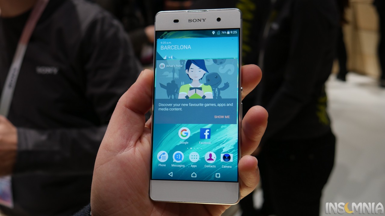 Νέο Sony Xperia XA από την Sony με 5,0 ιντσών οθόνη και MediaTek SoC (video)