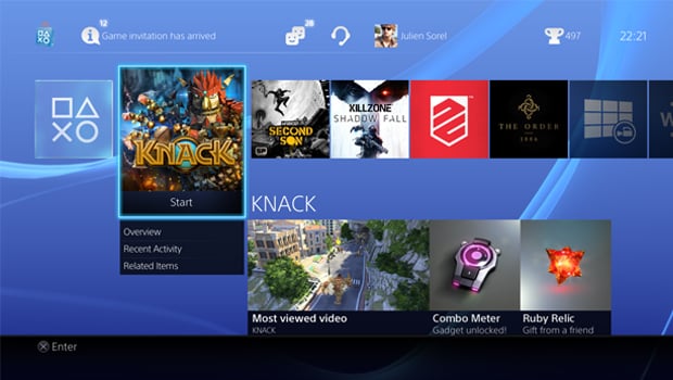 Αναλυτικό βίντεο με το νέο περιβάλλον του PlayStation 4