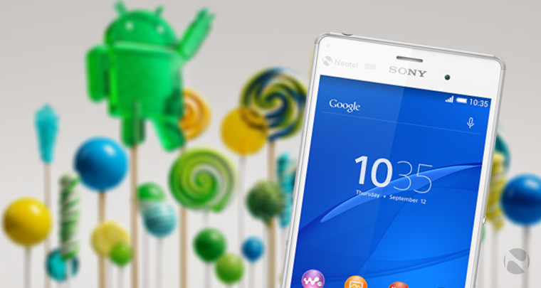 Sony: Από σήμερα η αναβάθμιση Android 5.0 Lollipop για το Xperia Z3 και Xperia Z3 Compact