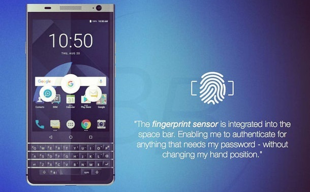 Διέρρευσαν renders του νέου BlackBerry DTEK70 (Mercury)