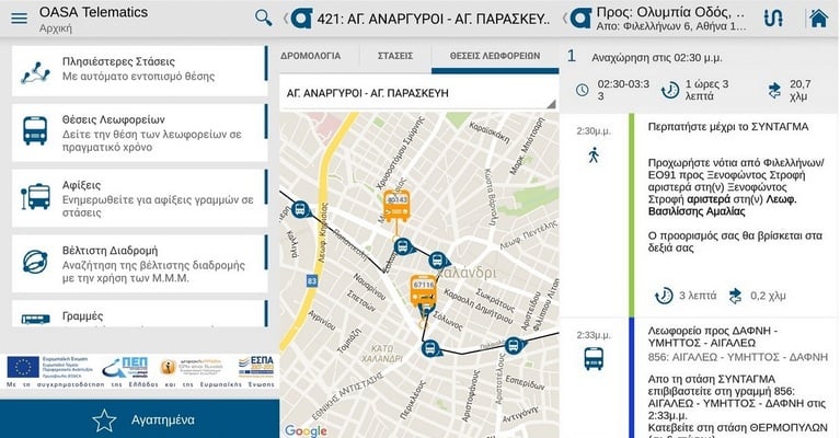 ΟΑΣΑ: Βελτίωση των μετακινήσεων χάρις στην τηλεματική για το 95,8% των χρηστών λεωφορείων και τρόλεϊ