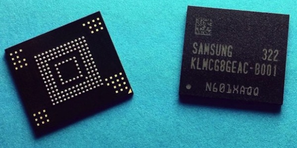 Νέα ταχύτερη ενσωματωμένη μνήμη από τη Samsung για φορητές συσκευές