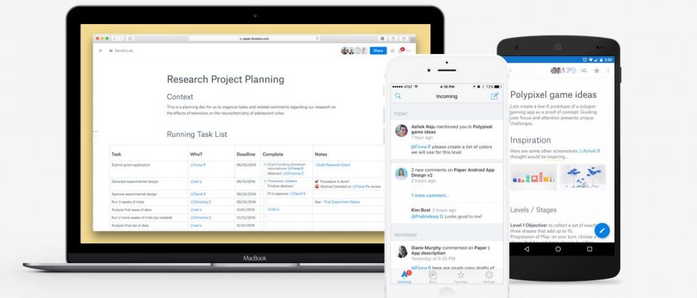 Dropbox Paper: Η απάντηση της εταιρείας στο Google Docs είναι διαθέσιμη για iOS και Android