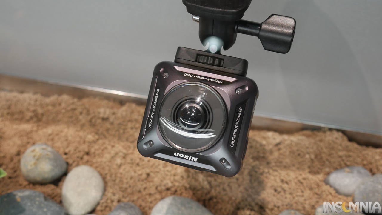 Η Nikon αποκάλυψε την KeyMission 360, την δική της VR-ready action camera [Video]
