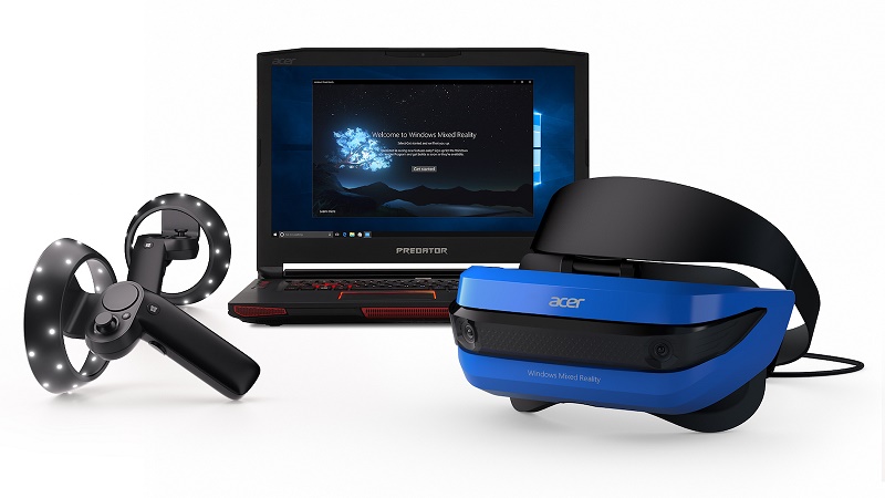 Στα $399 η τιμή του Mixed Reality bundle της Acer που περιλαμβάνει και motion controllers